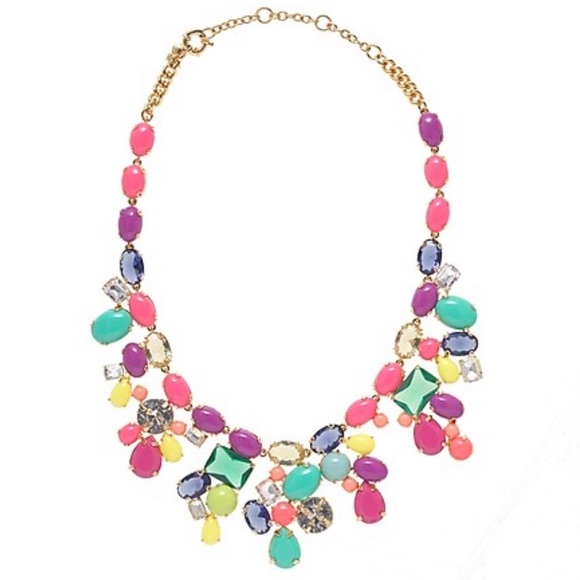 J. Crew Jewelry - J. Crew Color Mix Statement Necklace
